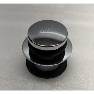 Westbrass Tip Toe 1-1/4" NPSM Fine Thread Bath Drain, Polished Chrome, D3323-26